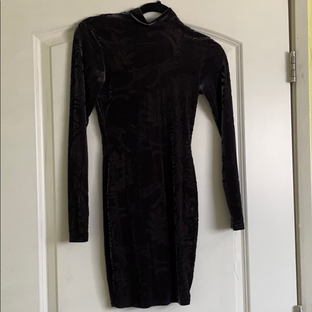 Privy! Tight short long sleeve dress.
